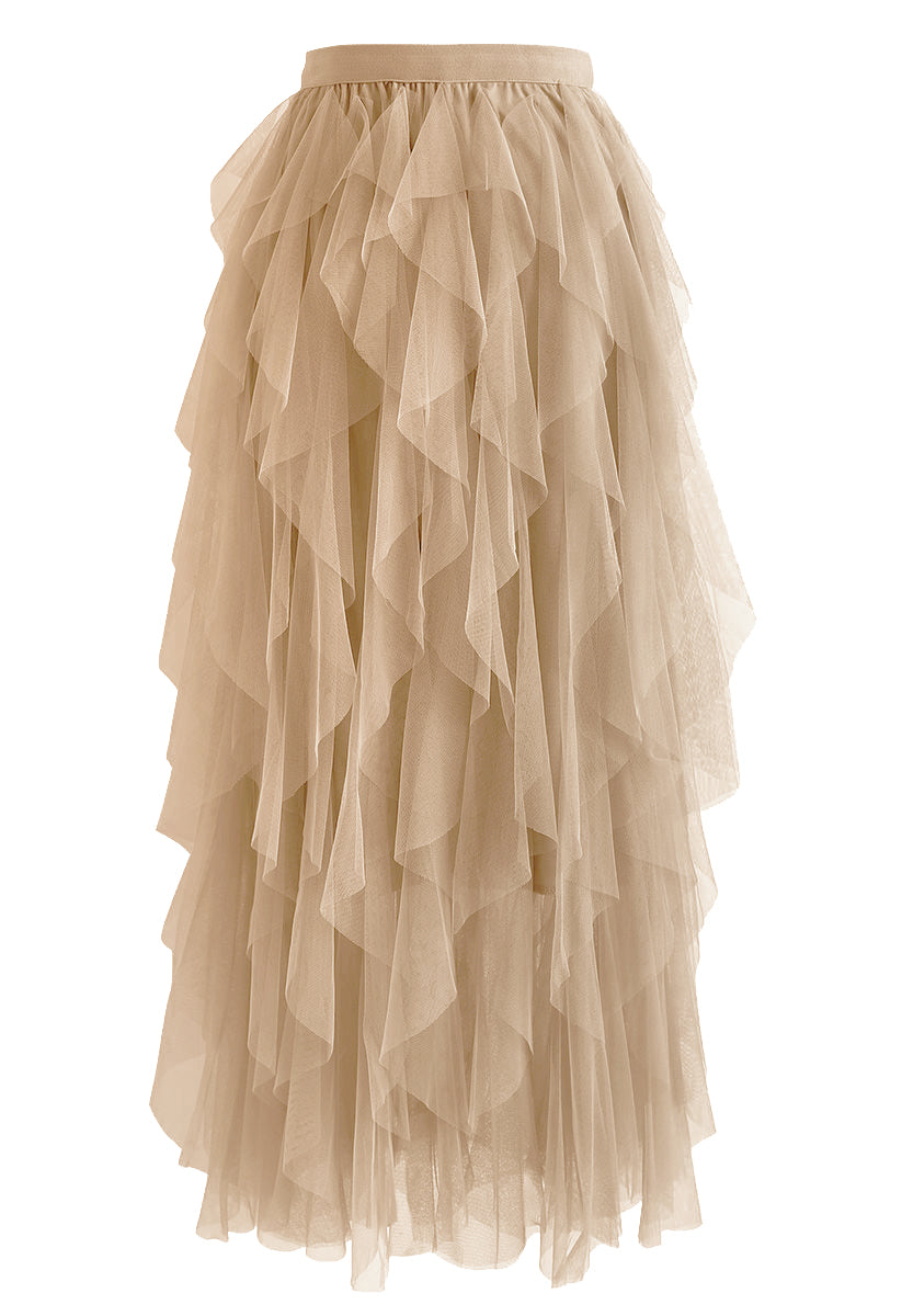 Ruffle skirt outlet tulle