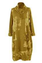 Load image into Gallery viewer, Splash Print Cowl Neck Dress
