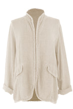 Load image into Gallery viewer, Flap Detail Linen Jacket
