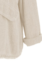 Load image into Gallery viewer, Flap Detail Linen Jacket
