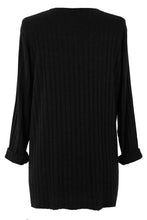 Load image into Gallery viewer, Ribbed Fine Knit Necklace Jumper
