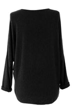 Load image into Gallery viewer, Sequin Heart Soft Knit Jumper
