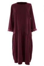 Load image into Gallery viewer, Pleat Panel Detail Corduroy Midi
