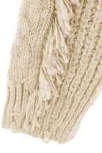 Load image into Gallery viewer, Cable Knit Fringe Wool Jumper
