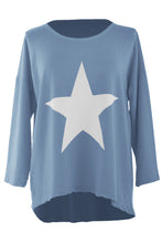 Load image into Gallery viewer, Star Jersey Sweatshirt
