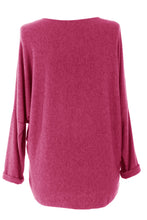 Load image into Gallery viewer, Sequin Heart Soft Knit Jumper
