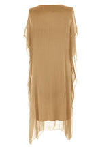 Load image into Gallery viewer, Batwing Silk Kaftan Midi
