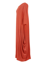 Load image into Gallery viewer, 3/4 Sleeve Draped Dress
