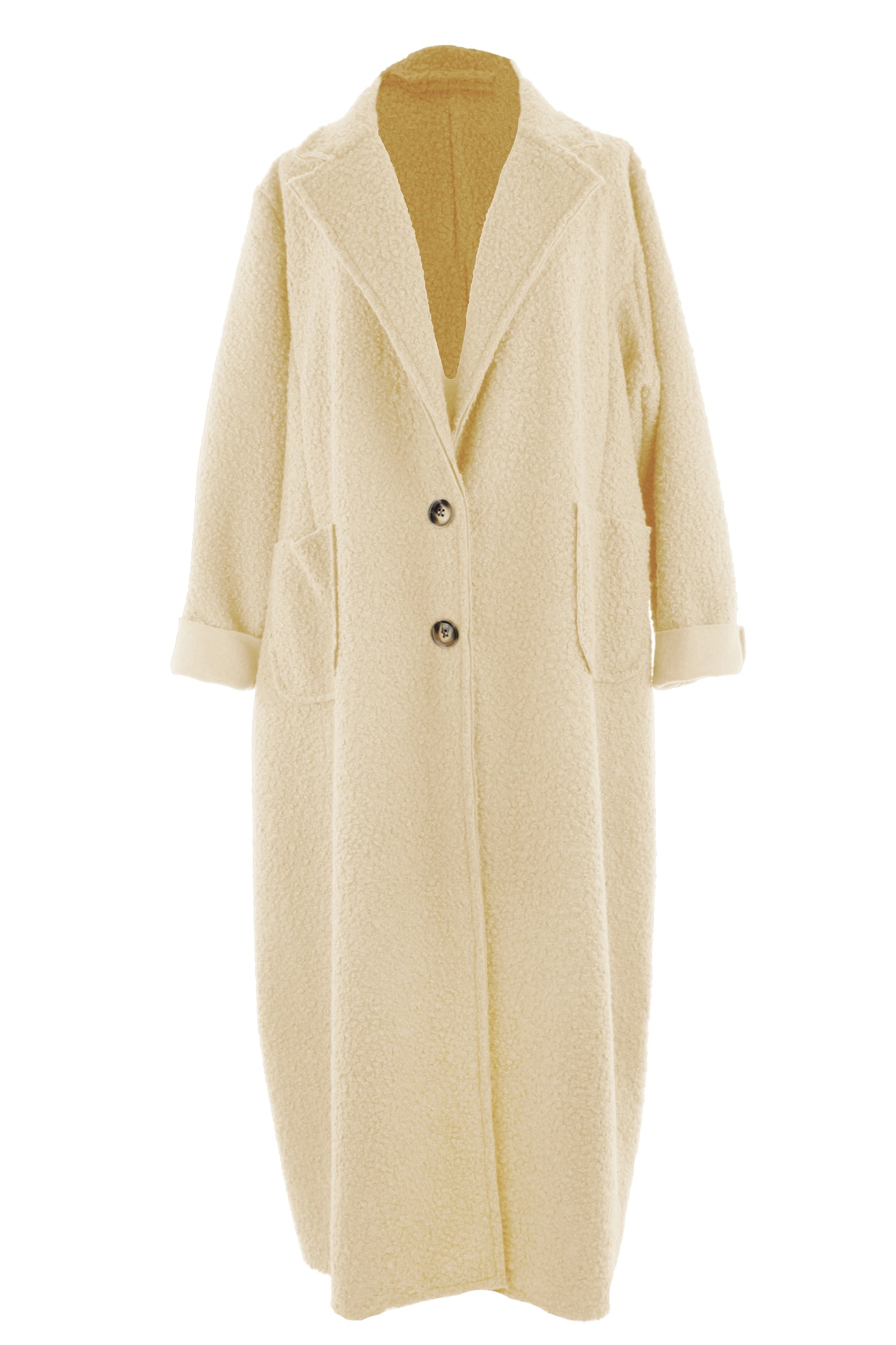 2 Button Boucle Coat