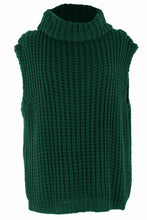 Load image into Gallery viewer, Sleeveless Roll Neck Jumper
