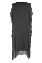 Load image into Gallery viewer, Batwing Silk Kaftan Midi
