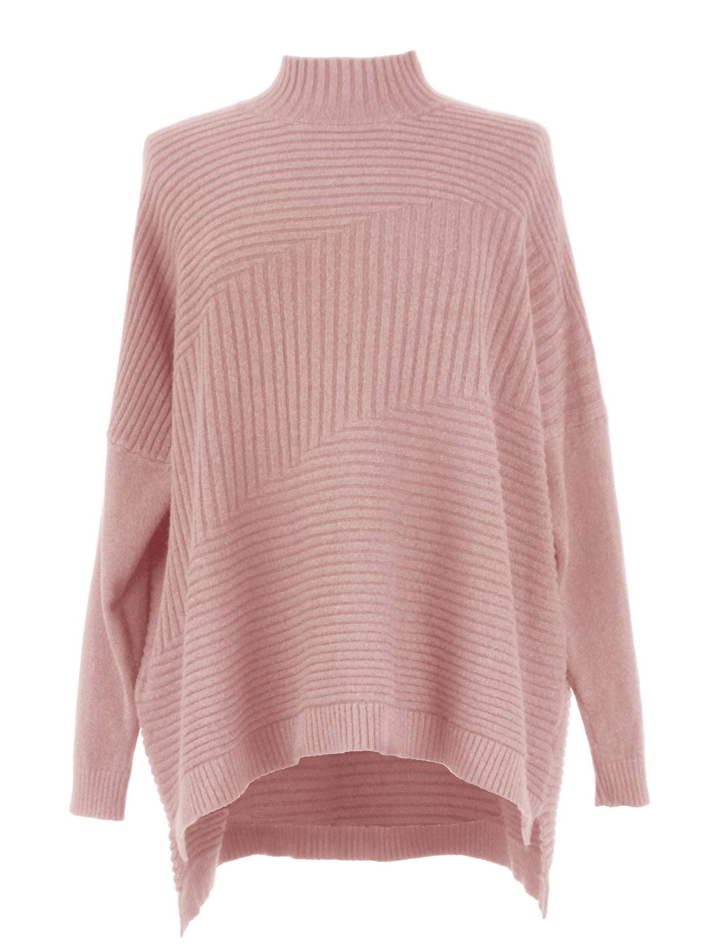 Ribbed Panel Jumper