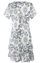 Load image into Gallery viewer, Paisley Print Bias Cut Dress

