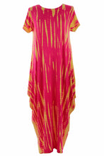 Load image into Gallery viewer, Cap Sleeve Abstract Tie Dye Midi
