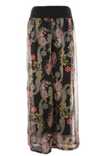 Load image into Gallery viewer, Paisley Print Chiffon Trouser
