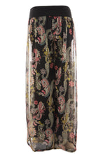 Load image into Gallery viewer, Paisley Print Chiffon Trouser
