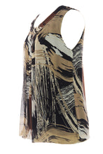 Load image into Gallery viewer, Printed Puffball Silk Vest
