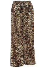 Load image into Gallery viewer, Leopard Print Palazzo Trouser
