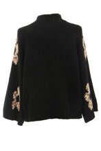 Load image into Gallery viewer, Flower Pattern Wool Knit Jumper
