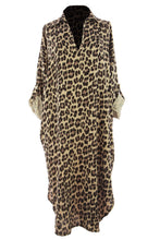 Load image into Gallery viewer, Leopard Print Cheesecloth Midi
