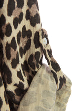 Load image into Gallery viewer, Leopard Print Cheesecloth Midi
