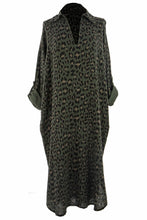 Load image into Gallery viewer, Leopard Print Cheesecloth Midi
