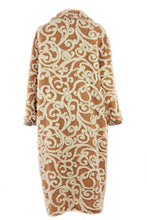 Load image into Gallery viewer, Swirl Pattern Wool Coat
