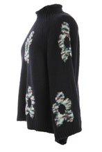 Load image into Gallery viewer, Flower Pattern Wool Knit Jumper
