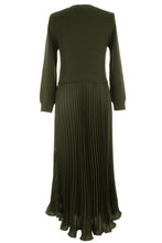 Load image into Gallery viewer, Pleated Satin Jumper Dress
