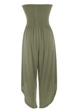 Load image into Gallery viewer, Plain Elasticated Bandeau Jumpsuit
