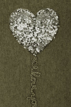 Load image into Gallery viewer, Sequin Heart Soft Knit Jumper
