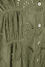Load image into Gallery viewer, Broderie Anglaise Tiered Tunic
