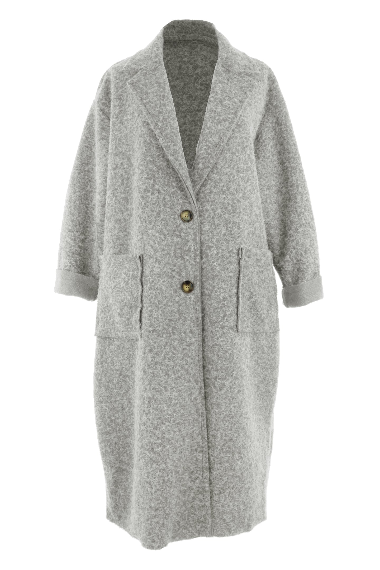 Collar 2 Button Long Coat