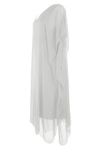 Load image into Gallery viewer, Batwing Silk Kaftan Midi
