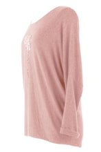 Load image into Gallery viewer, Sequin Heart Soft Knit Jumper
