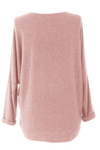 Load image into Gallery viewer, Sequin Heart Soft Knit Jumper
