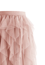 Load image into Gallery viewer, Ruffle Tulle Midi Skirt
