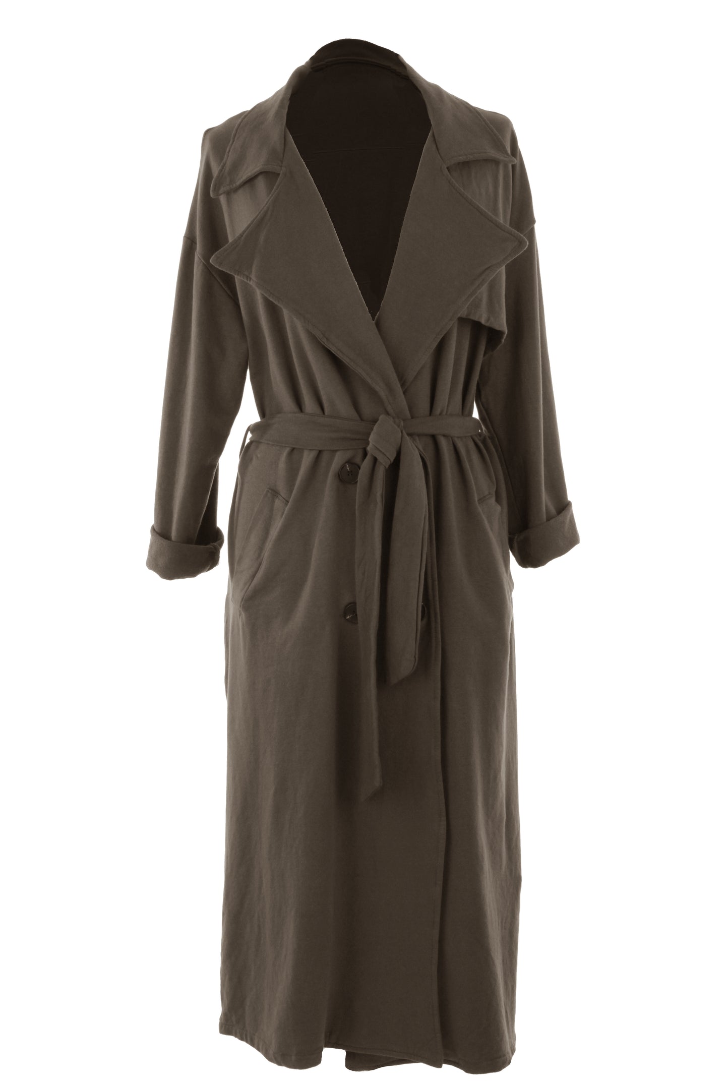 Jersey Trench Coat