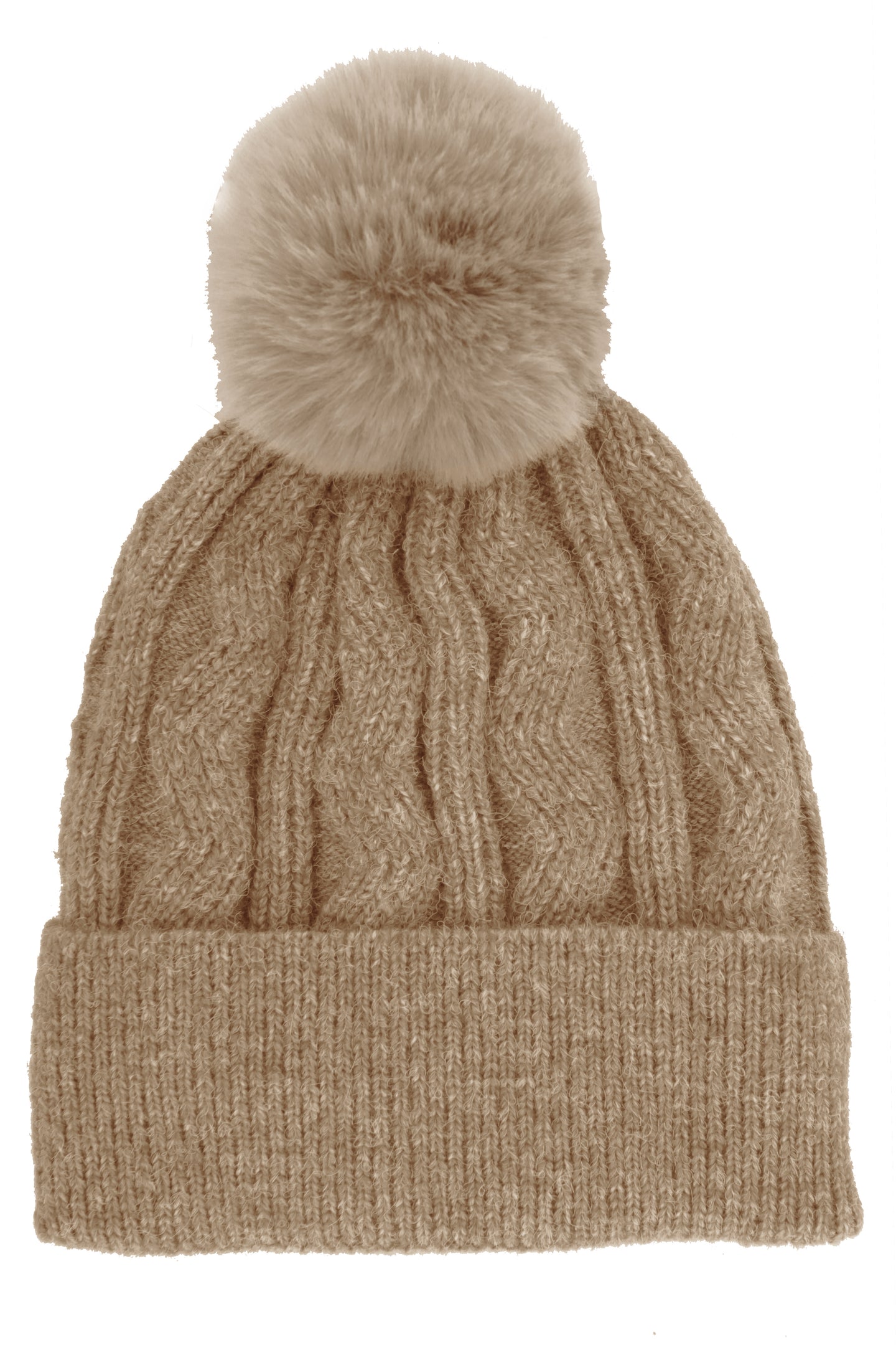 Zigzag Cashmere Knit Hat