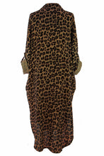 Load image into Gallery viewer, Leopard Print Cheesecloth Midi
