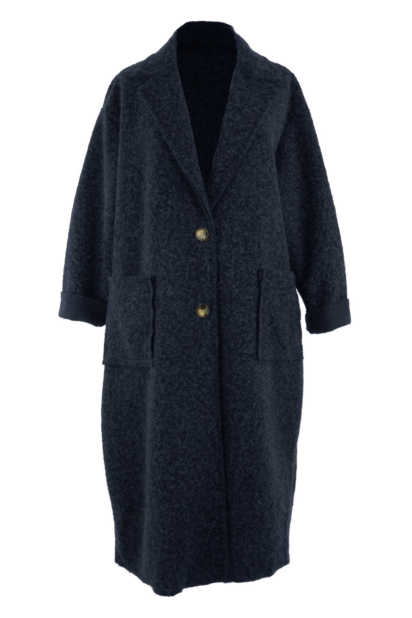 Collar 2 Button Long Coat