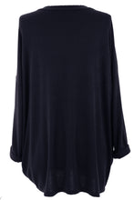 Load image into Gallery viewer, Lurex Trim Soft Knit Necklace Jumper
