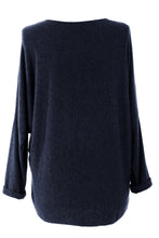 Load image into Gallery viewer, Sequin Heart Soft Knit Jumper
