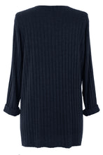 Load image into Gallery viewer, Ribbed Fine Knit Necklace Jumper
