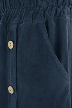 Load image into Gallery viewer, Side Button Detail Corduroy Trouser
