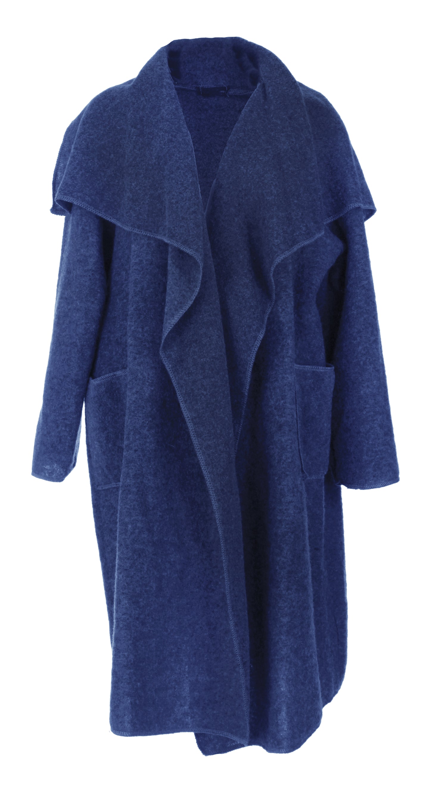 Waterfall Boiled Wool Coat