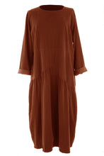 Load image into Gallery viewer, Pleat Panel Detail Corduroy Midi
