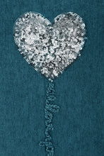 Load image into Gallery viewer, Sequin Heart Soft Knit Jumper
