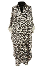 Load image into Gallery viewer, Leopard Print Cheesecloth Midi
