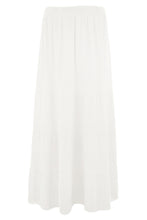 Load image into Gallery viewer, Tiered Teabag Linen Maxi Skirt
